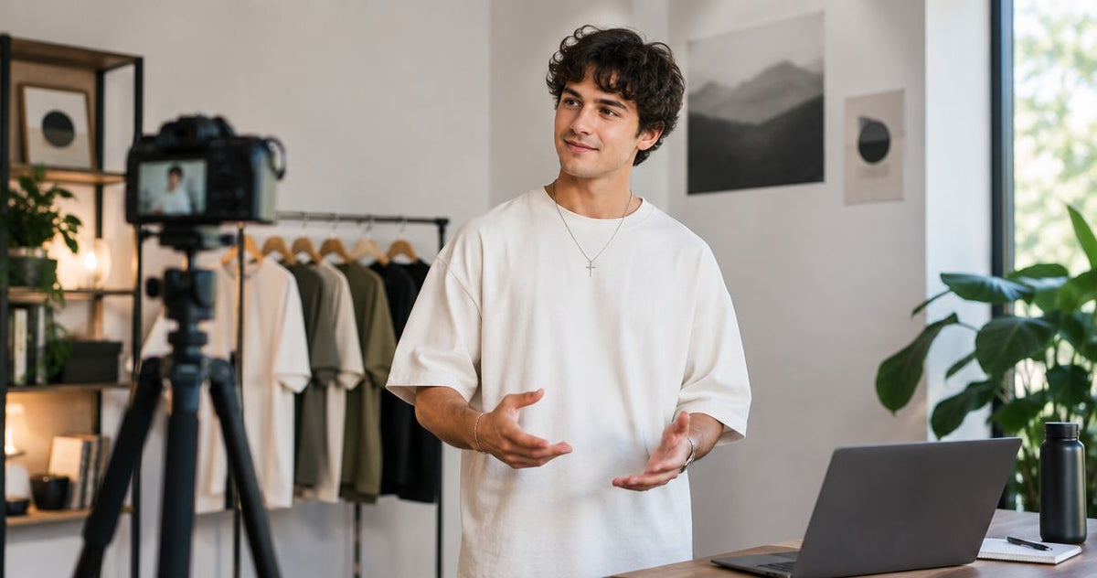 Oversized tees for Christian content creators: complete 2026 guide