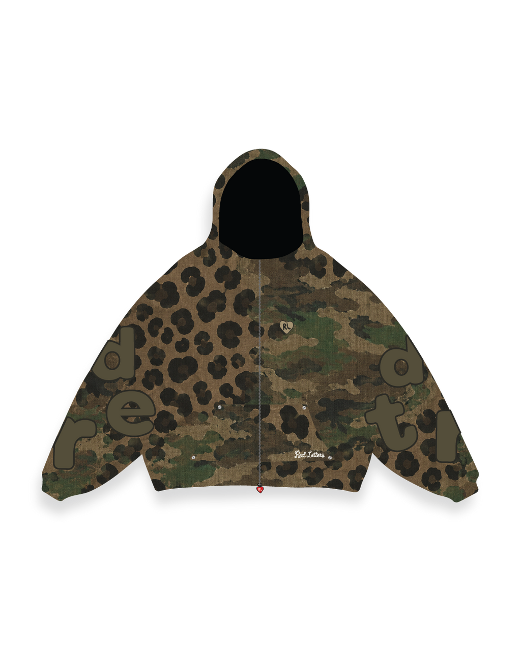 Jungle Camo Zip-Up Hoodie