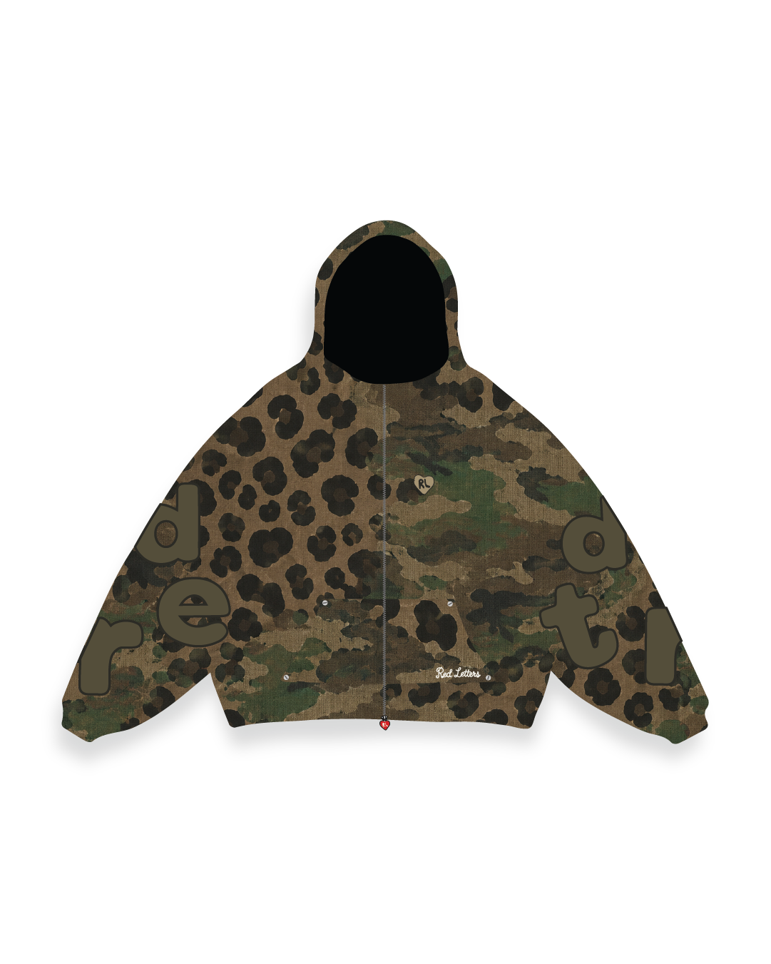 Jungle Camo Zip-Up Hoodie