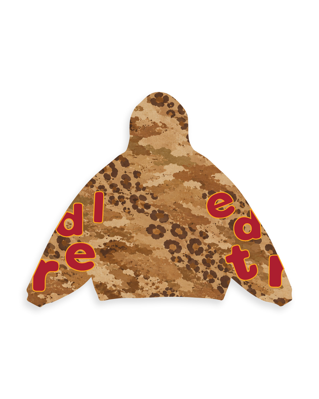Desert Camo Zip-Up Hoodie