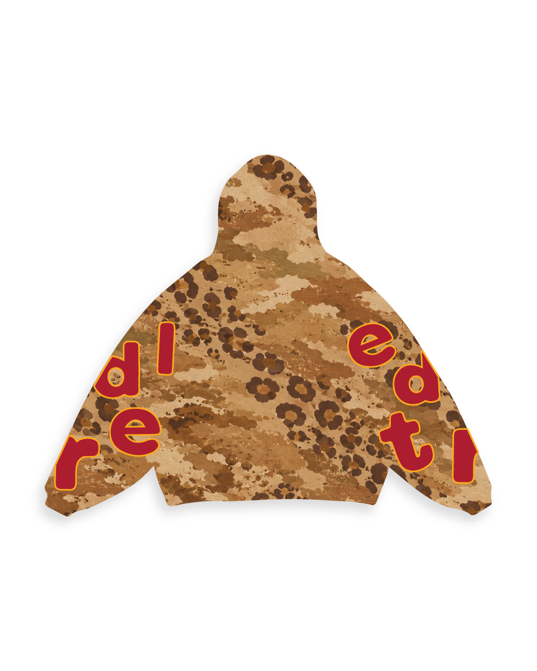 Desert Camo Zip-Up Hoodie