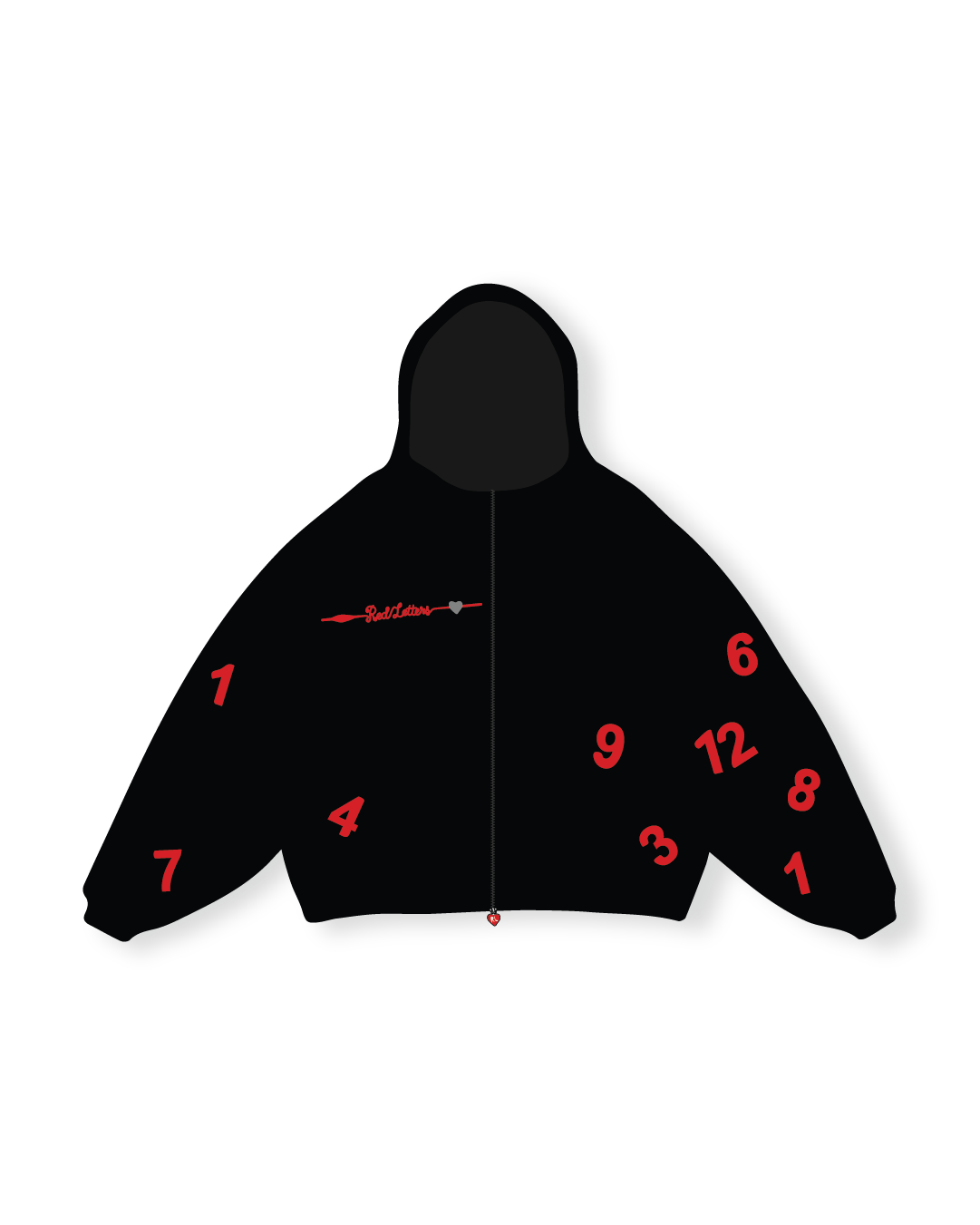 Already Late Zip-Up Hoodie