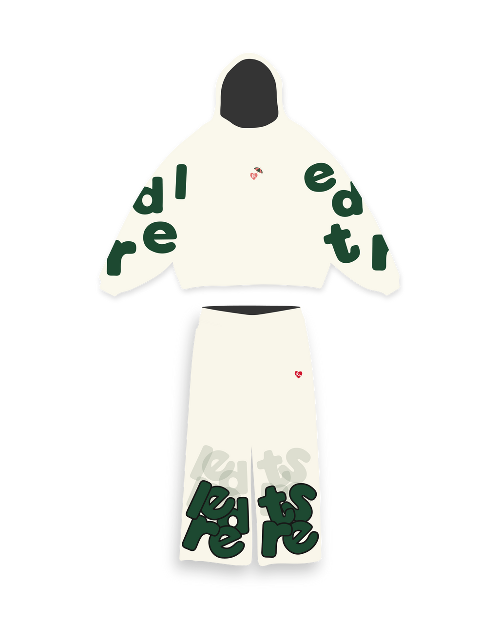 Cream Beach Set