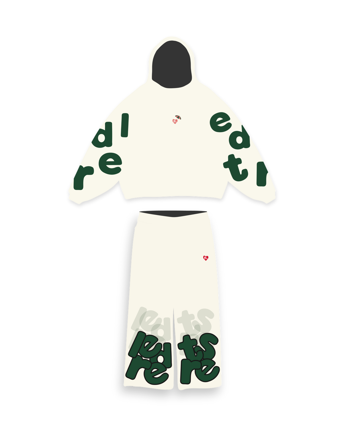 Cream Beach Set