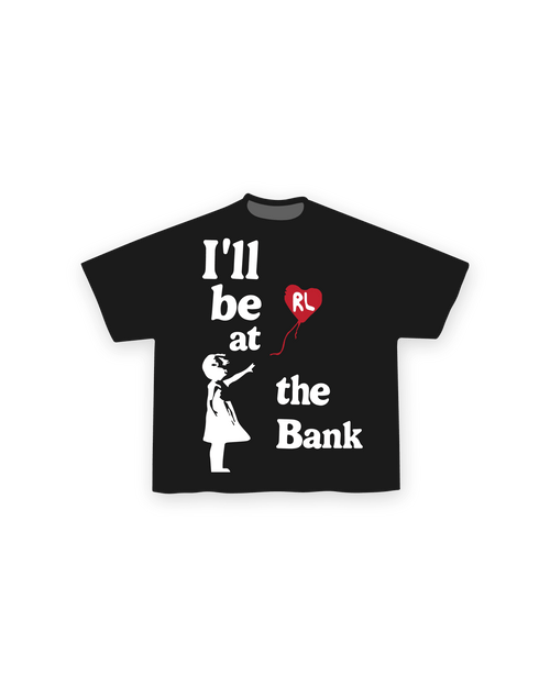 At The Bank See - Red Letters