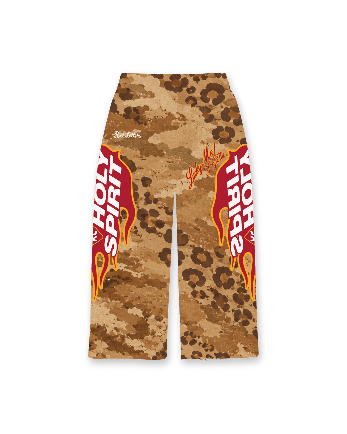 Desert Camo Sweatpants - Red Letters