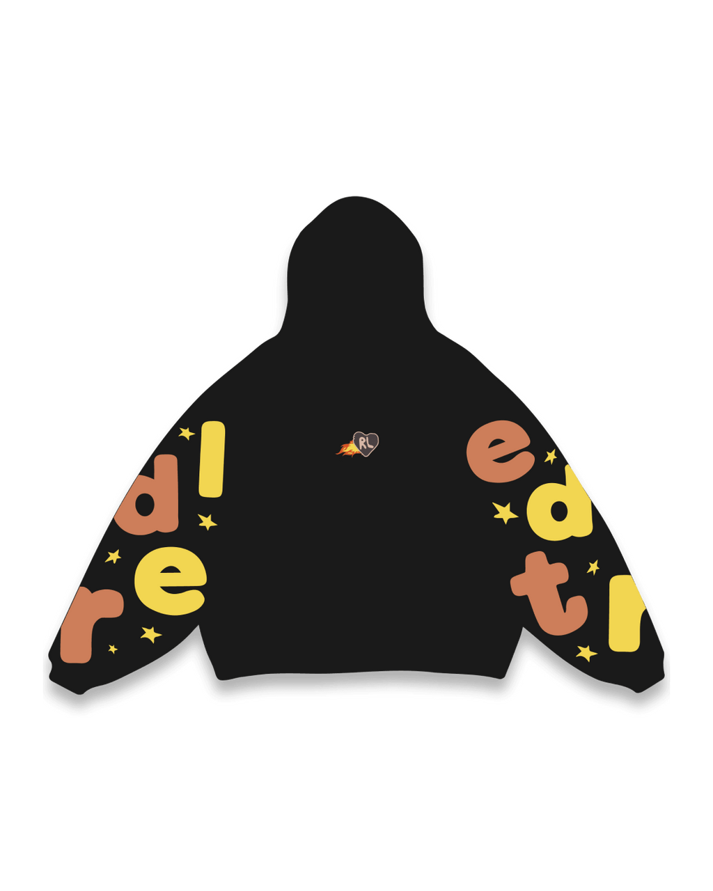 F** Off Scattered Hoodie - Red Letters