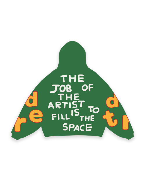 Fill The Space Scattered Hoodie by Red Letters
