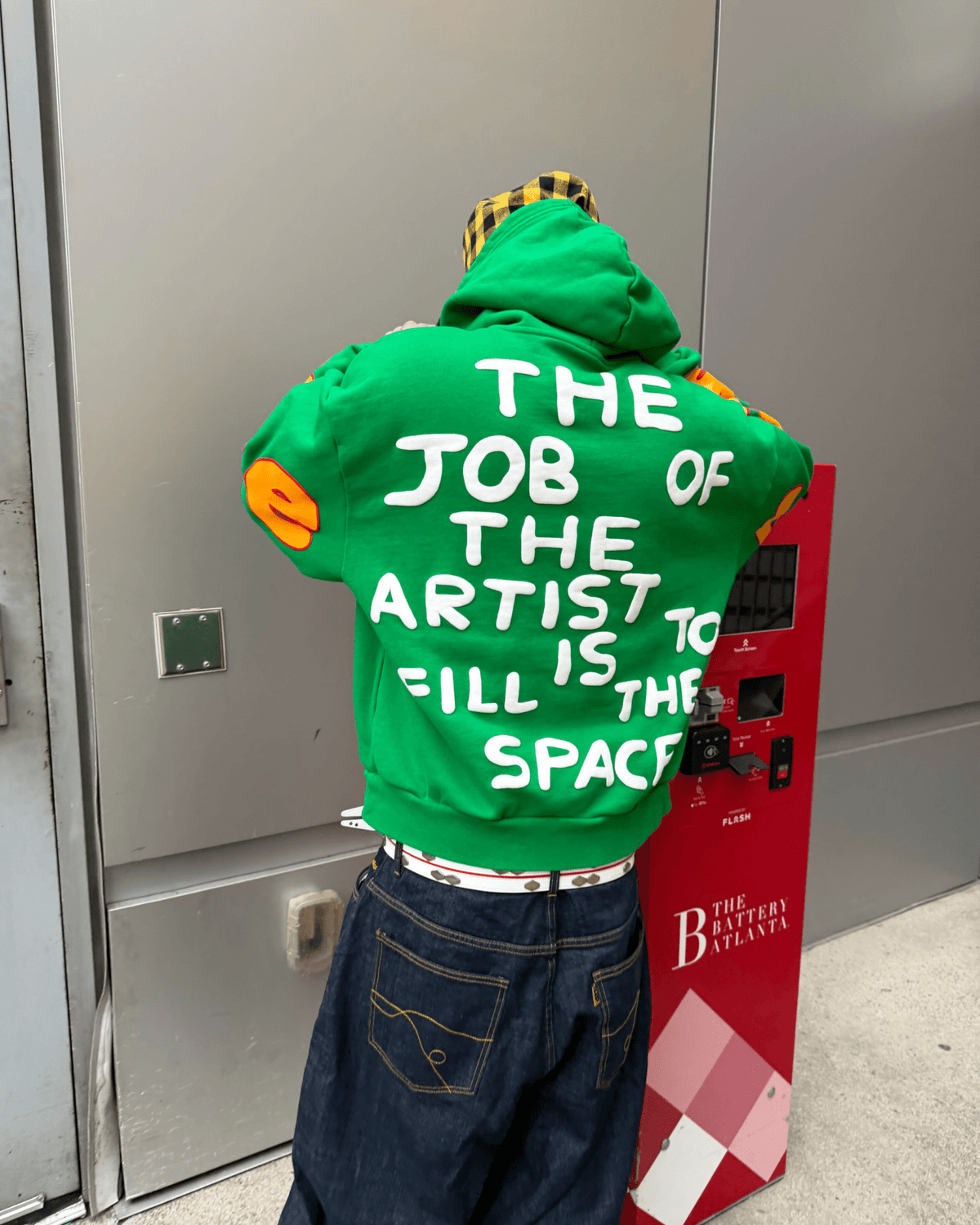 Fill The Space Scattered Hoodie by Red Letters