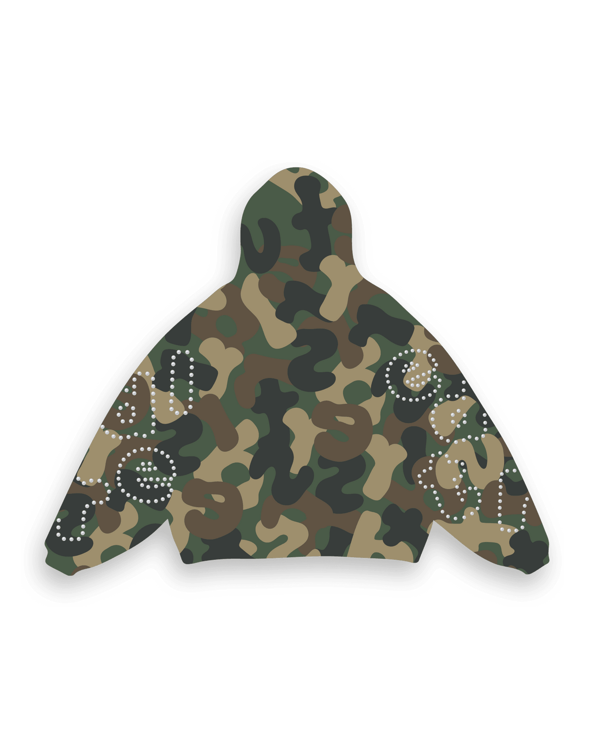 Hidden Gem Scattered Zip Up by Red Letters