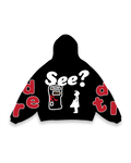 I'll Be At The Bank Scattered Zip Up by Red Letters
