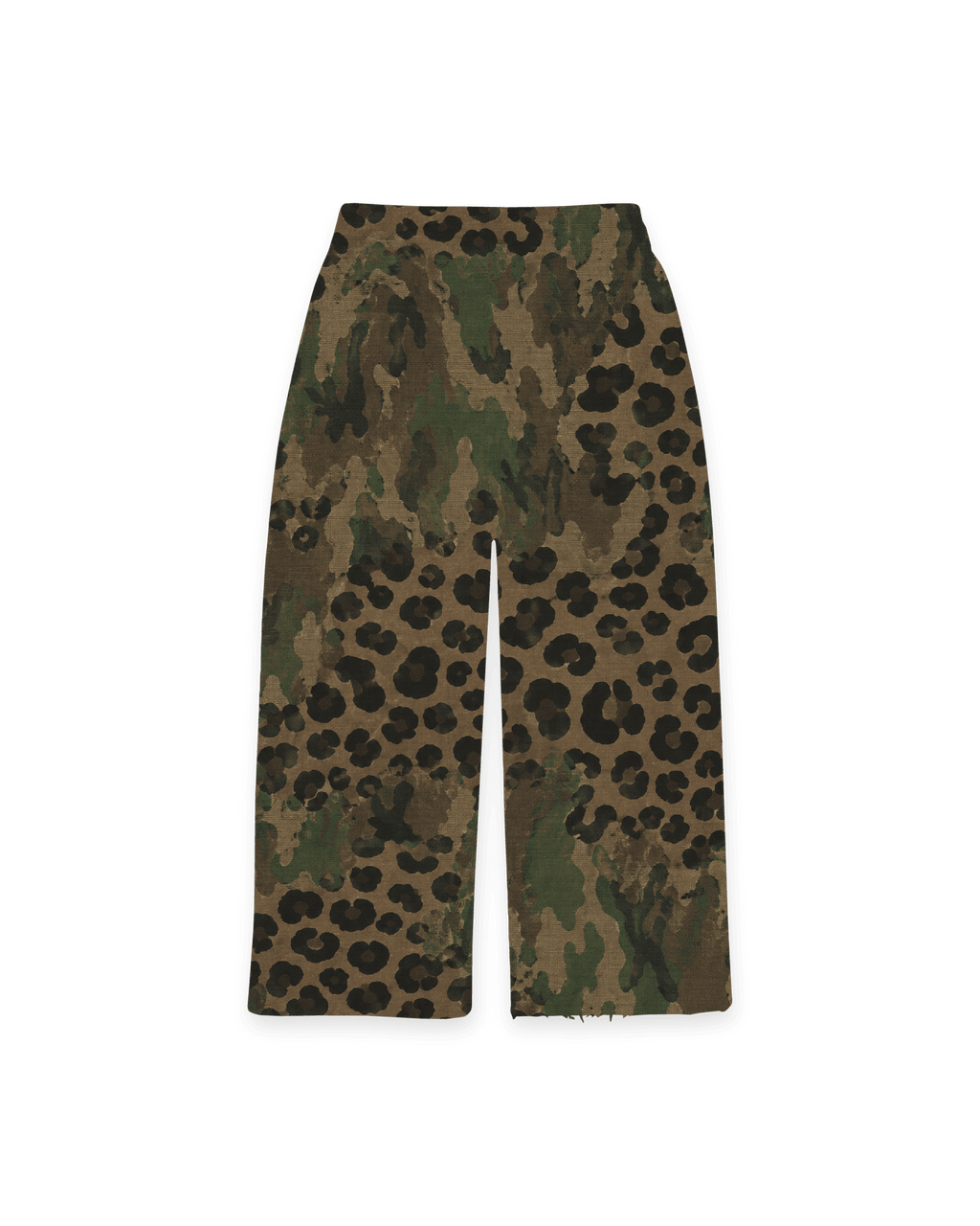 Jungle Camo Sweatpants - Red Letters