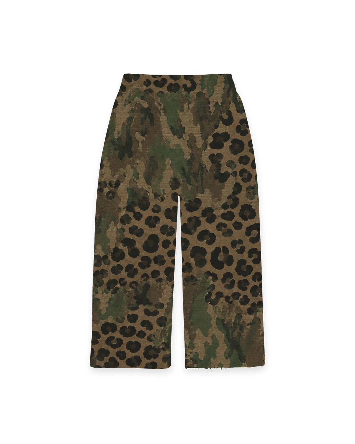 Jungle Camo Sweatpants - Red Letters