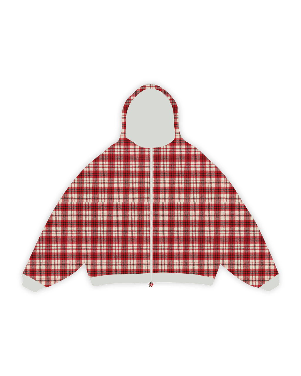 Love Letters Scattered Zip Up by Red Letters
