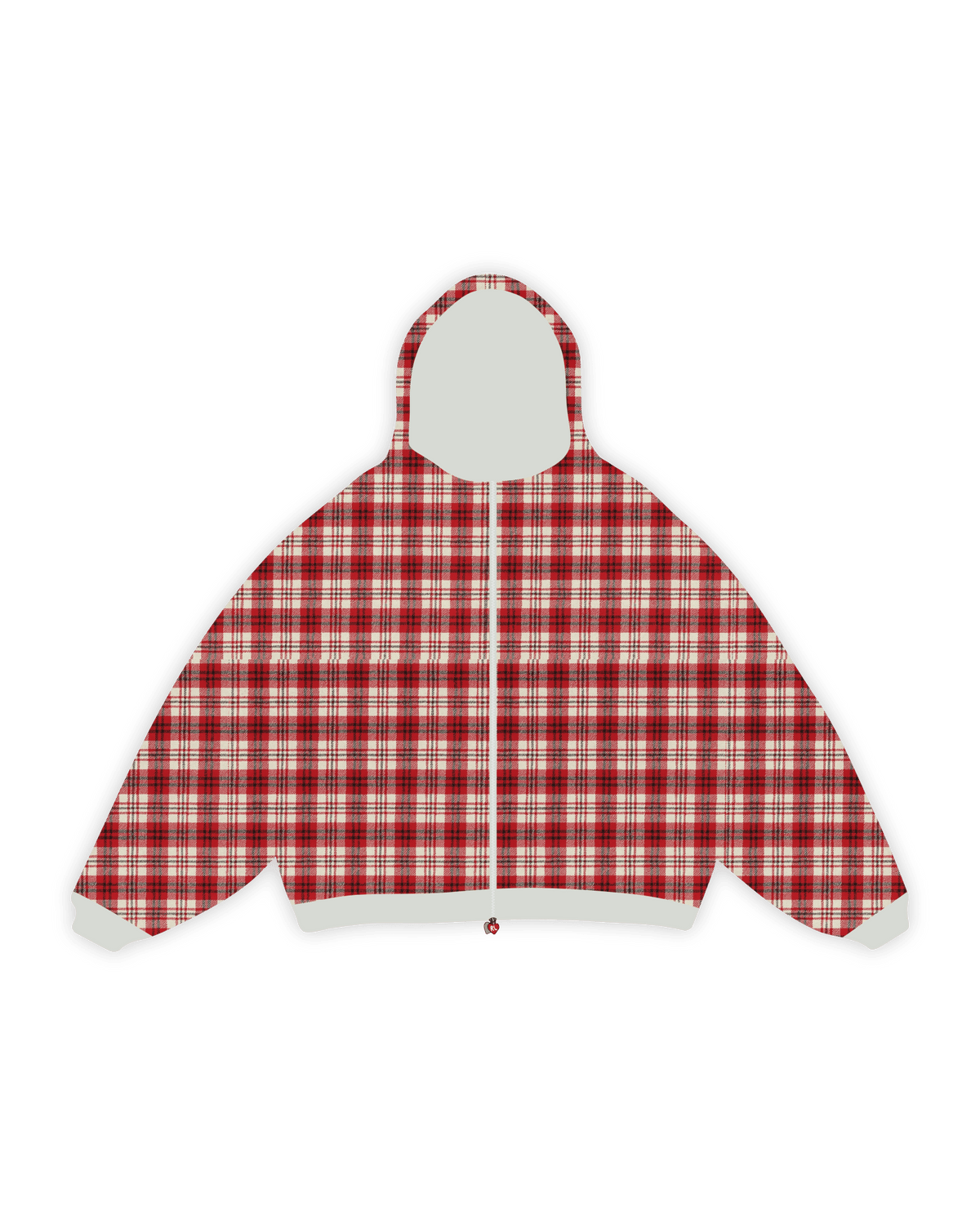 Love Letters Scattered Zip Up by Red Letters