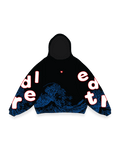 Make Waves Scattered Hoodie - Red Letters