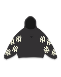 Not NY Scattered Hoodie - Red Letters