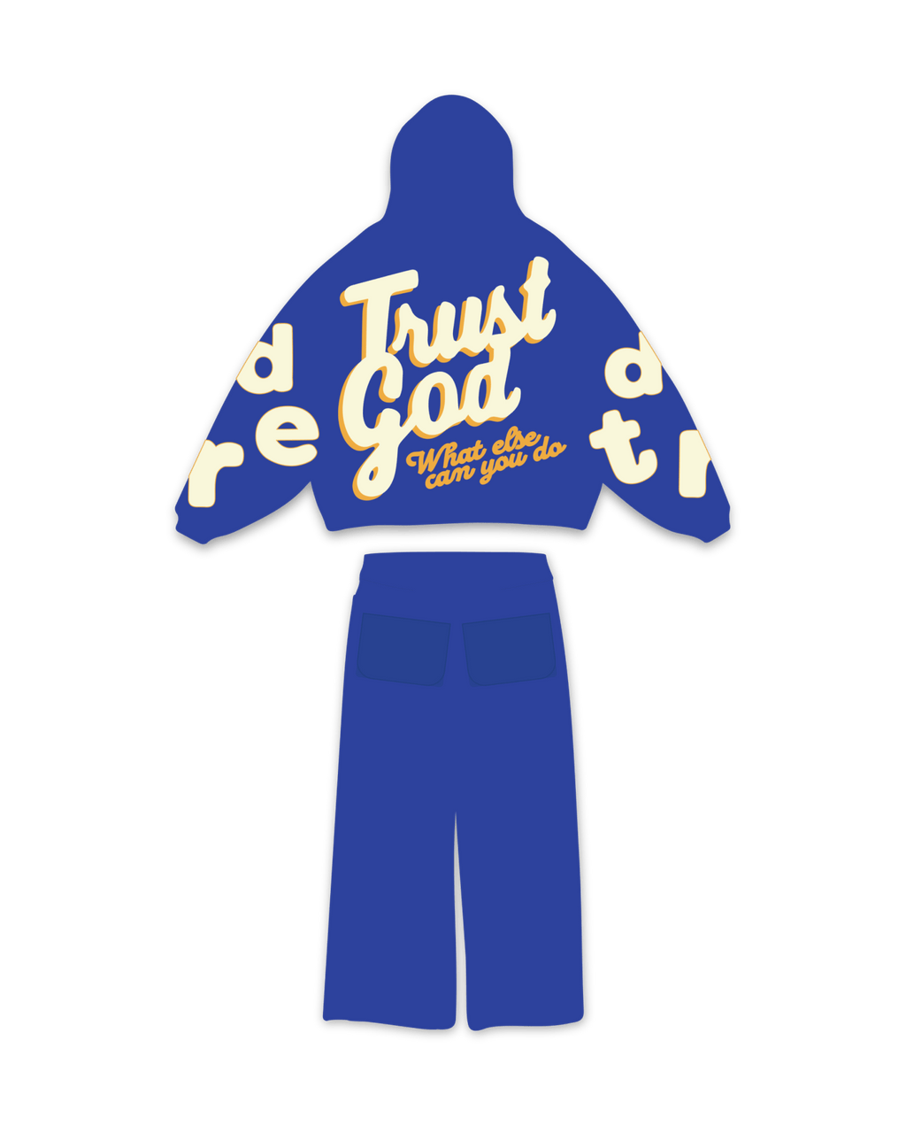 Trust God Set - Royal by Red Letters