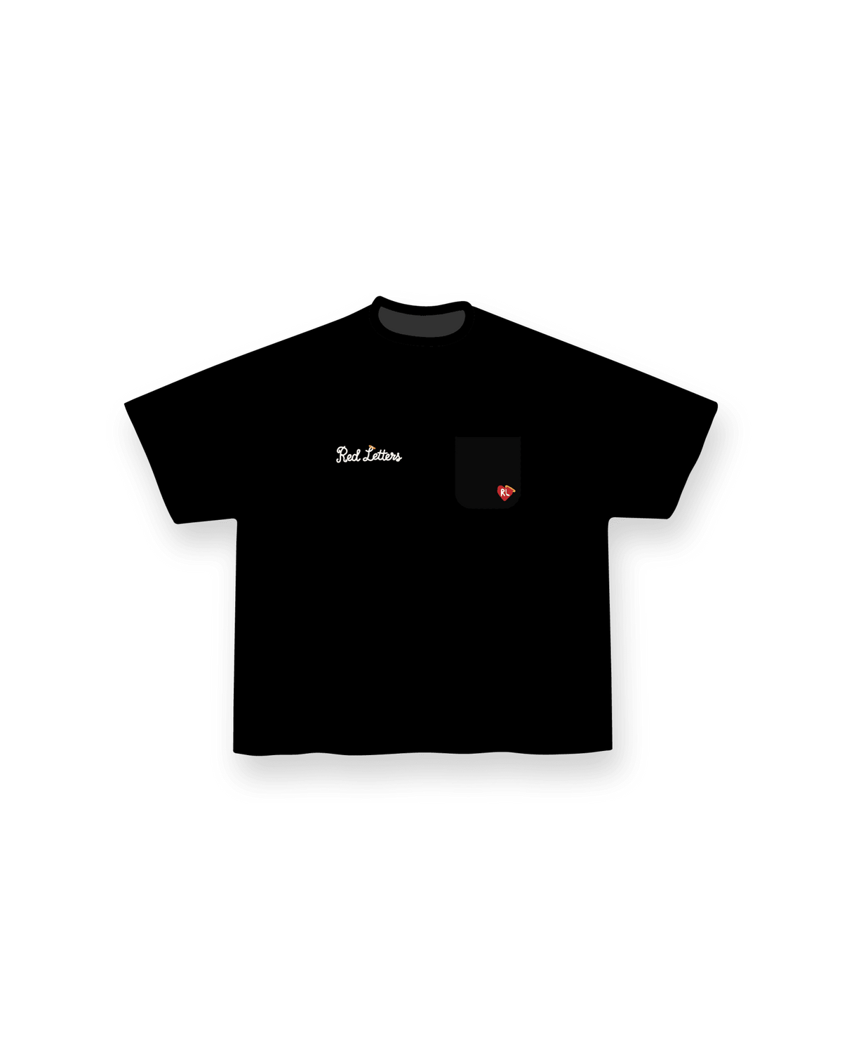 Trust God Tee - Black - Red Letters